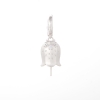 Lily of the Valley shaped bell pendant Fitting for pearl in 925 Sterling Silver fashion jewelry